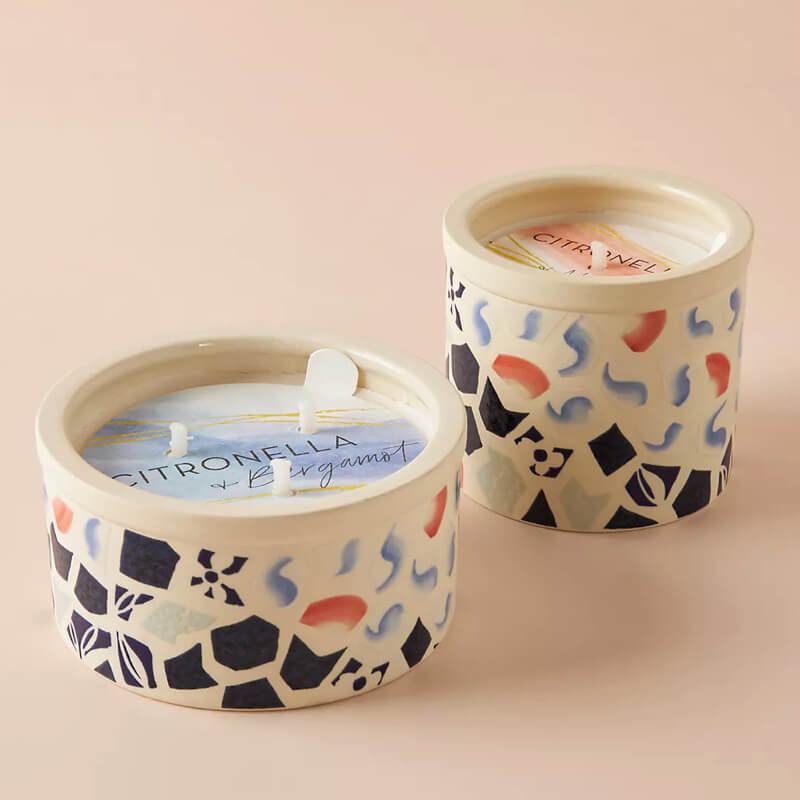 Ancona Ceramic Candle